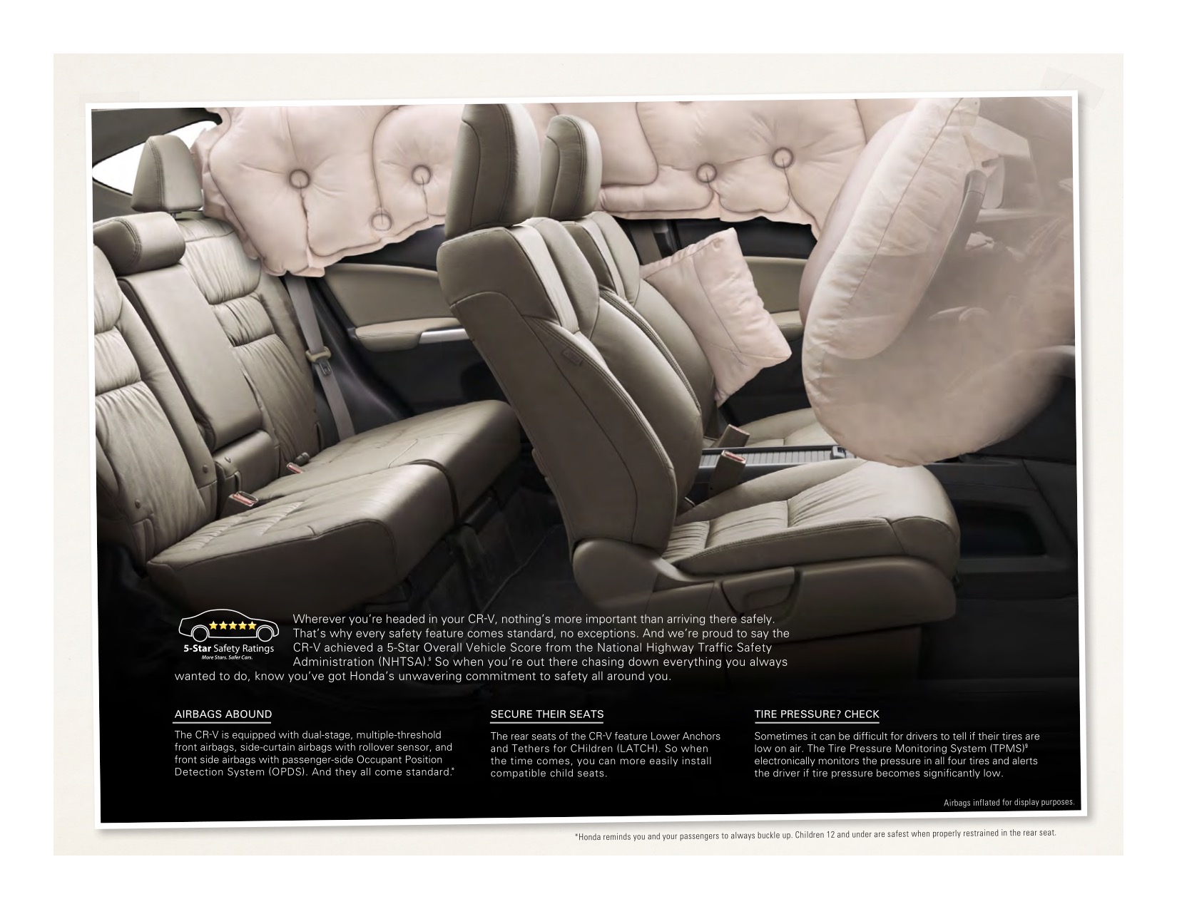 2013 Honda CR-V Brochure Page 8